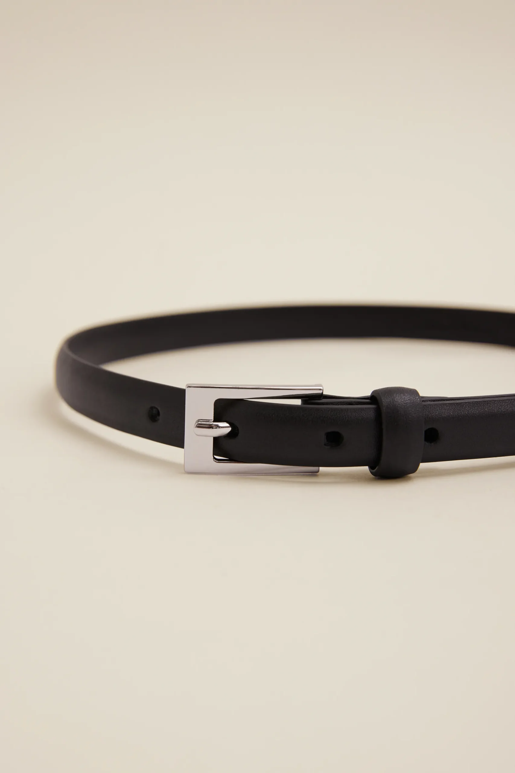 Slim Leather Belt