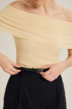 Slim Leather Belt