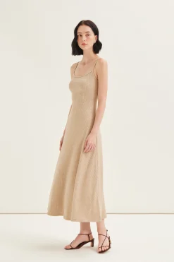 Soft Ribbed Jersey Cami Dress