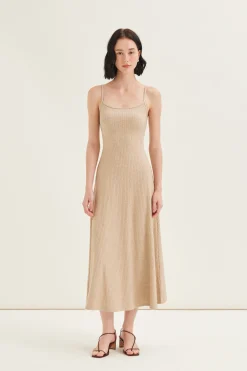 Soft Ribbed Jersey Cami Dress