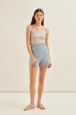Soft Weave Knit Shorts