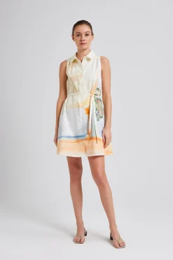 Soleil Cotton Shift Dress