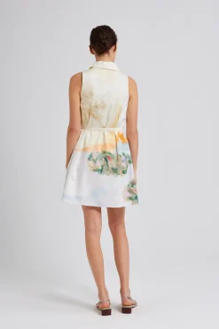 Soleil Cotton Shift Dress