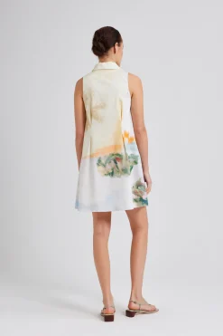 Soleil Cotton Shift Dress