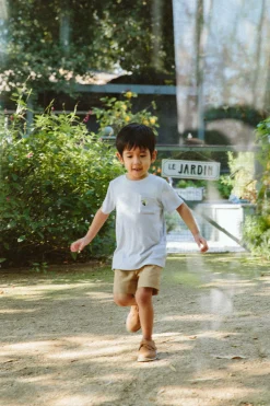 Soleil Embroidered Pocket Tee
