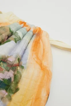 Soleil Quilted Drawstring Bag