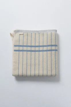Striped Cotton Bath Towel