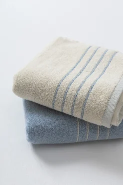 Striped Cotton Hand Towel