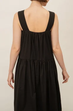 Striped Cotton Tent Dress