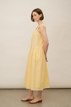 Striped Cotton Tent Dress