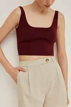 Tailored Straight-Leg Pants