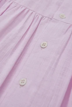Textured Cotton Dress