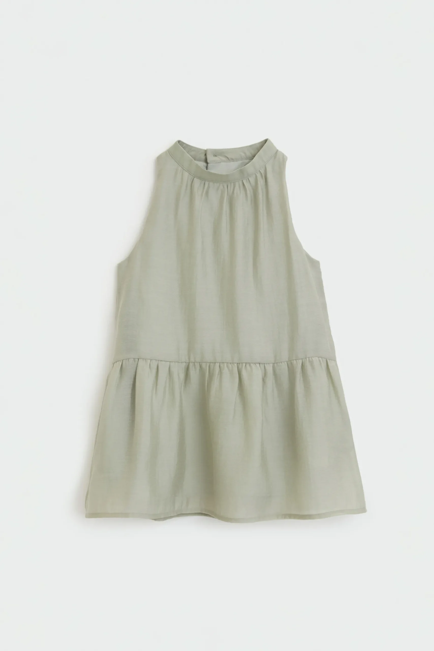 Textured Halter Neck Dress