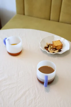 Textured Round Water-Resistant Tablecloth