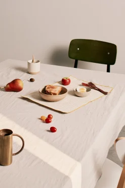 Textured Water-Resistant Tablecloth