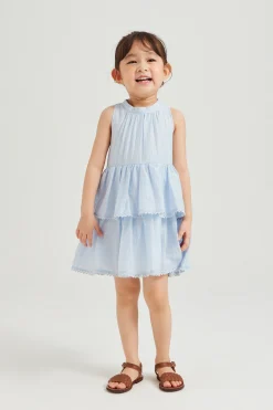 Tiered Halter Dress