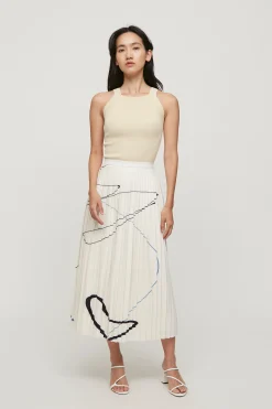 Trail Pleated Skirt
