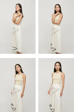 Trail Pleated Skirt