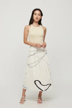 Trail Pleated Skirt