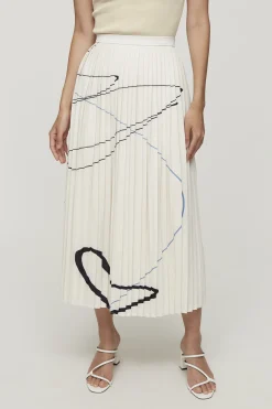 Trail Pleated Skirt