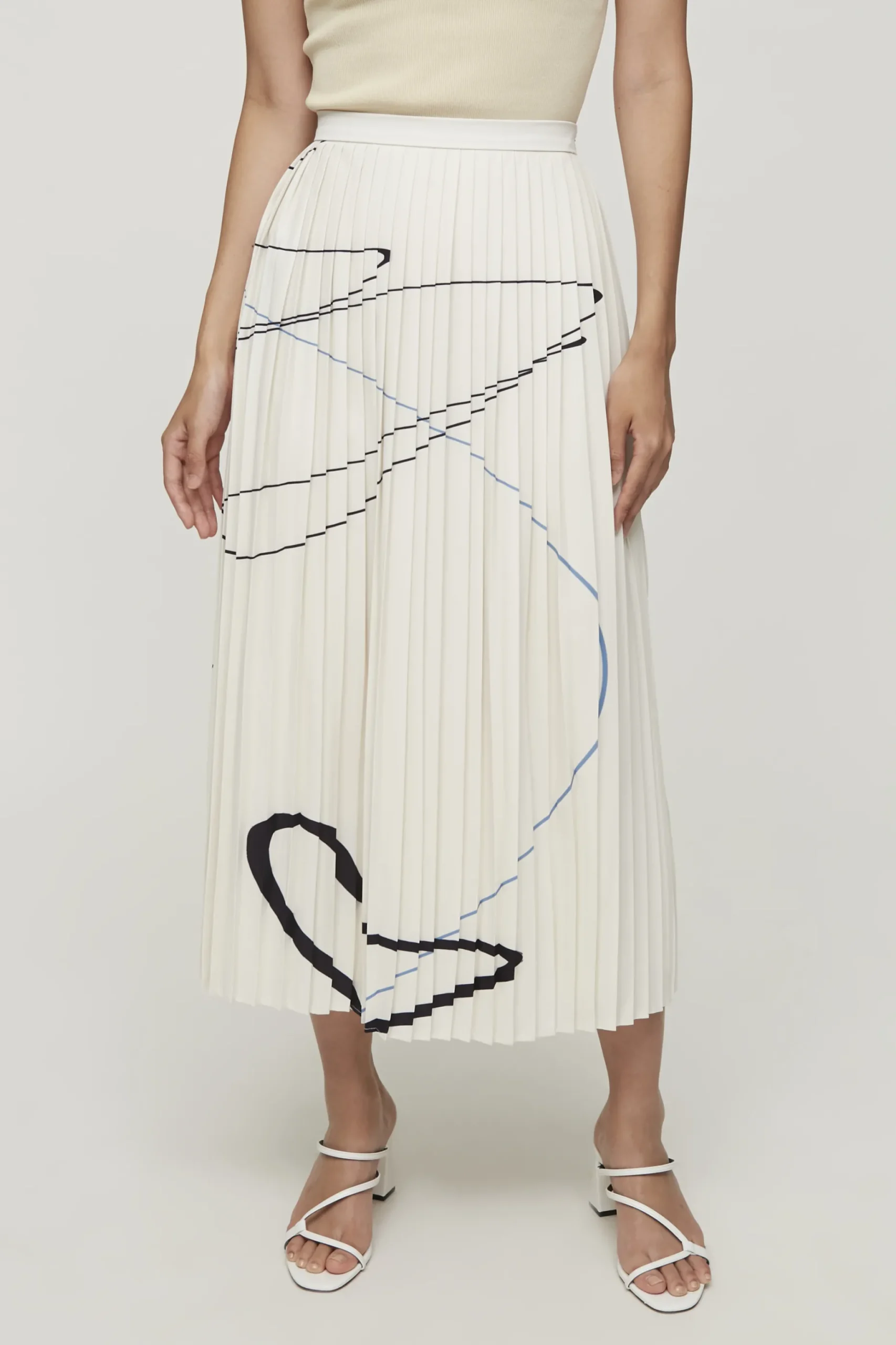 Trail Pleated Skirt