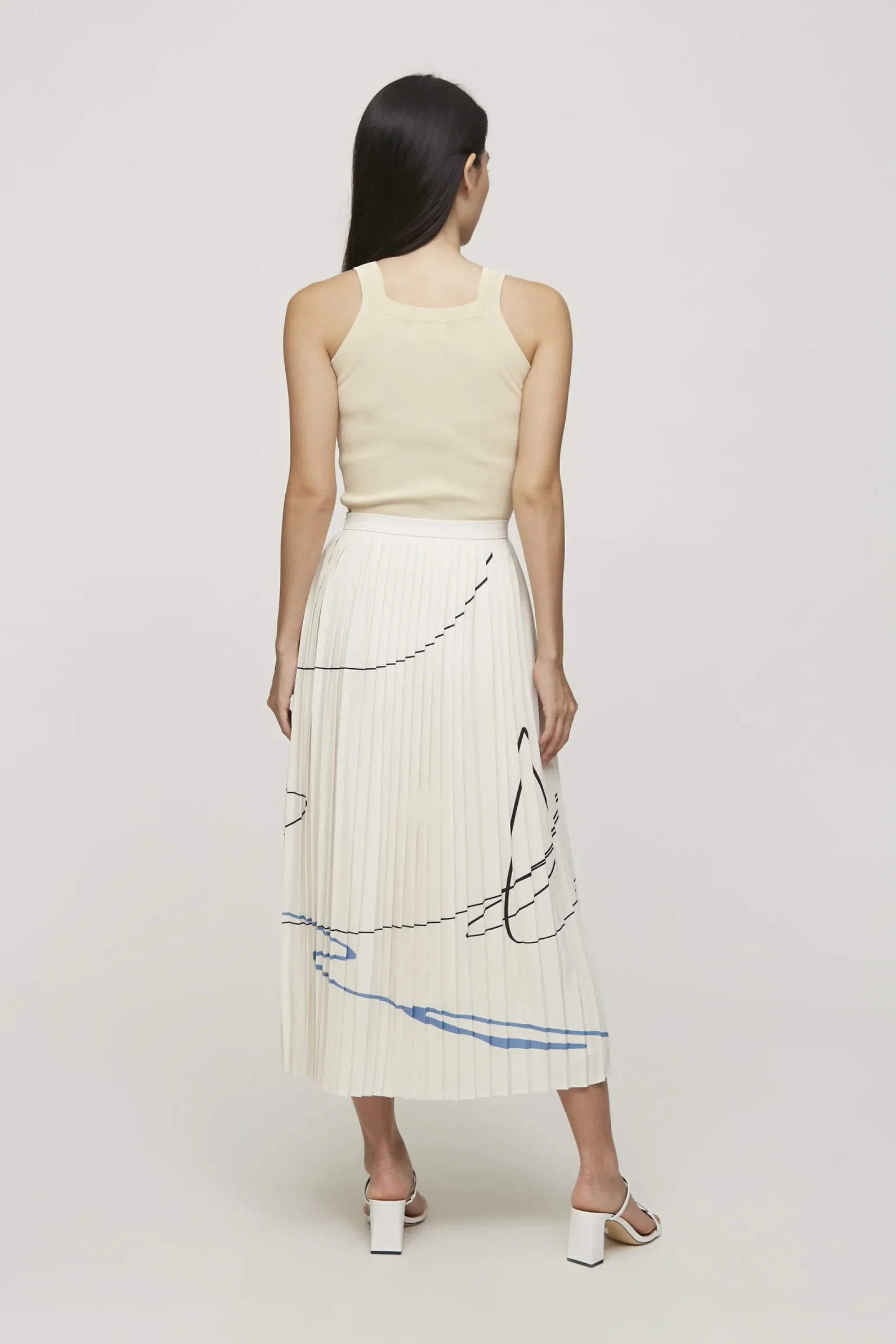Trail Pleated Skirt