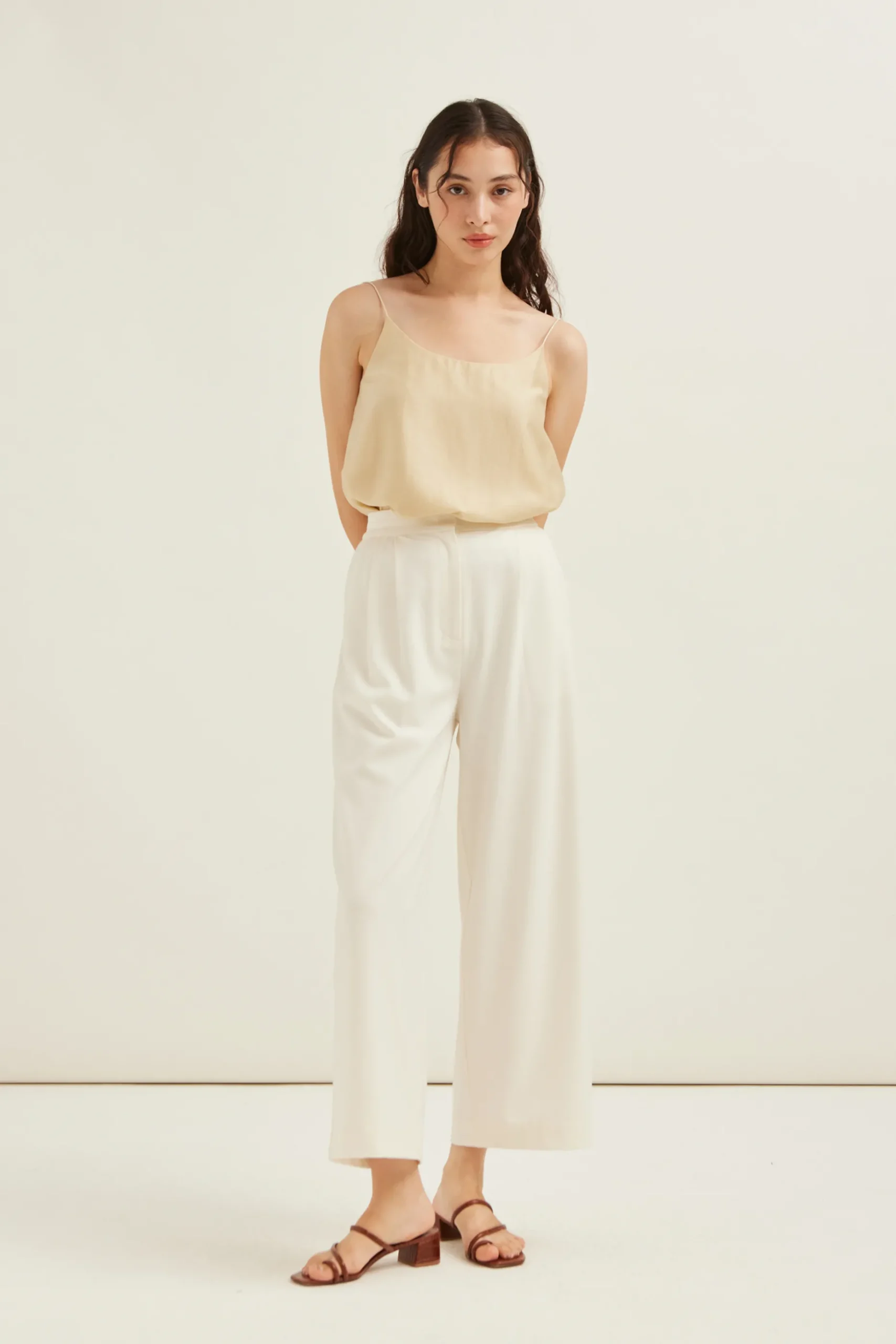 Viscose Cami Scoop Top