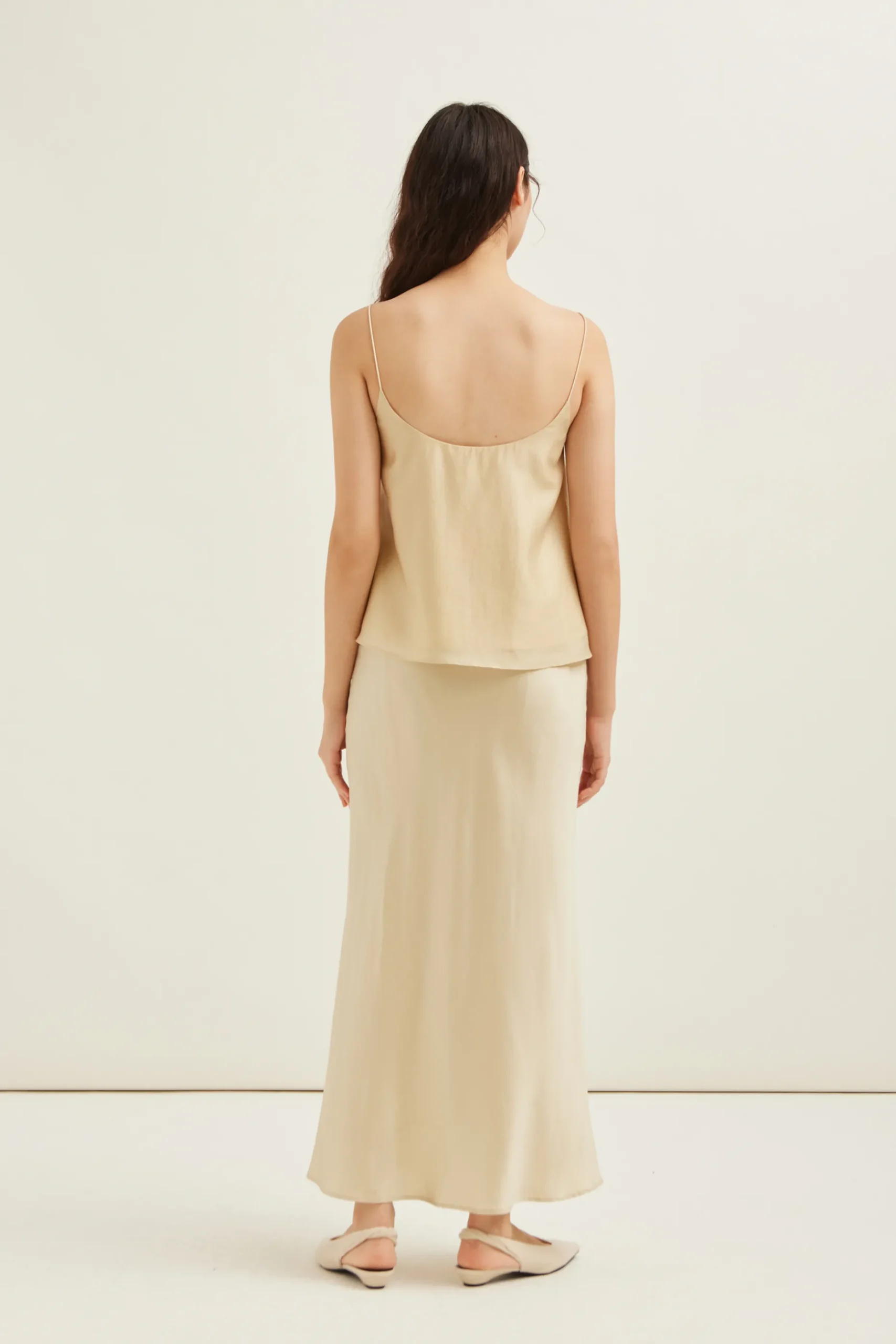 Viscose Cami Scoop Top