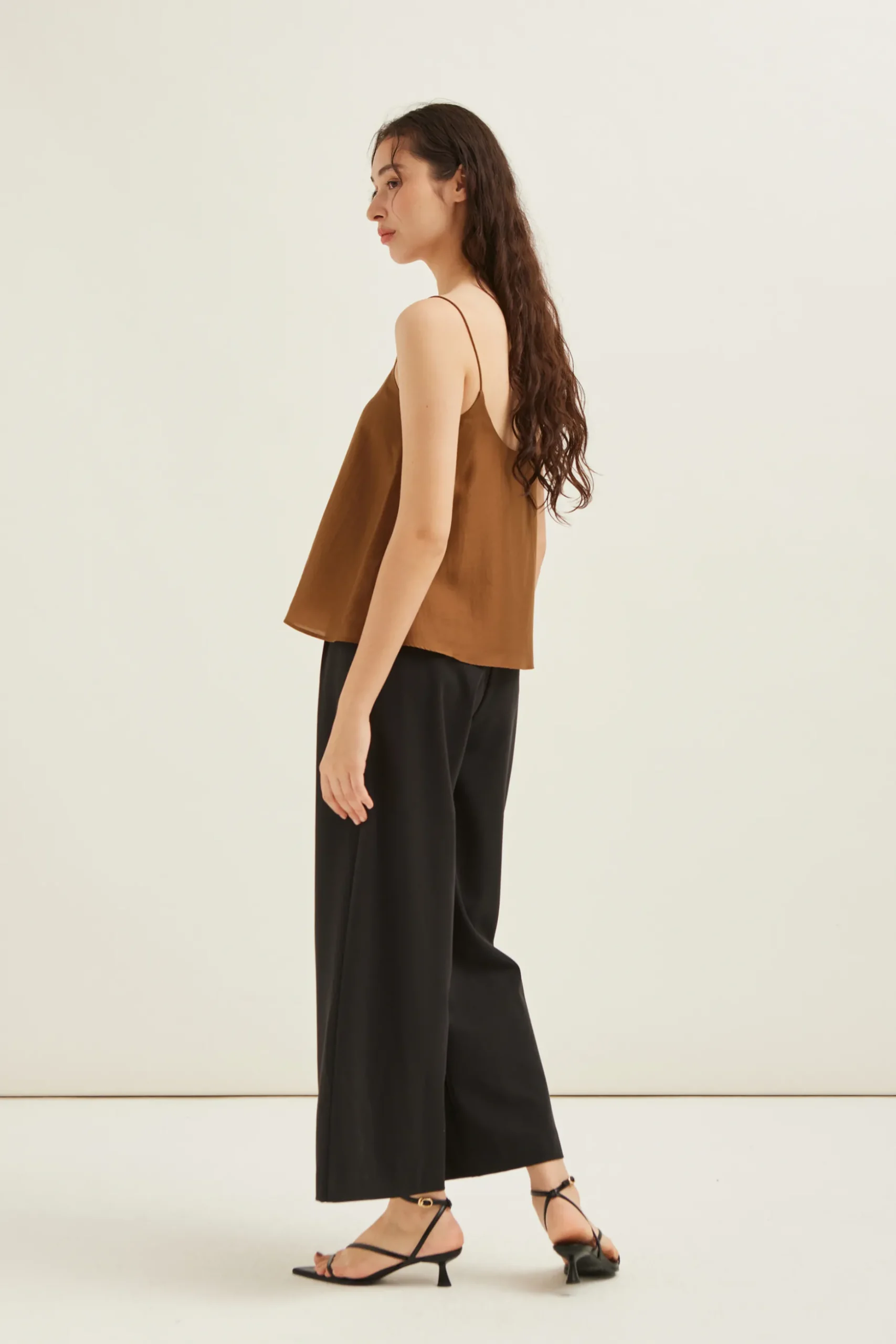 Viscose Cami Scoop Top