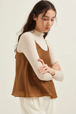 Viscose Cami Scoop Top
