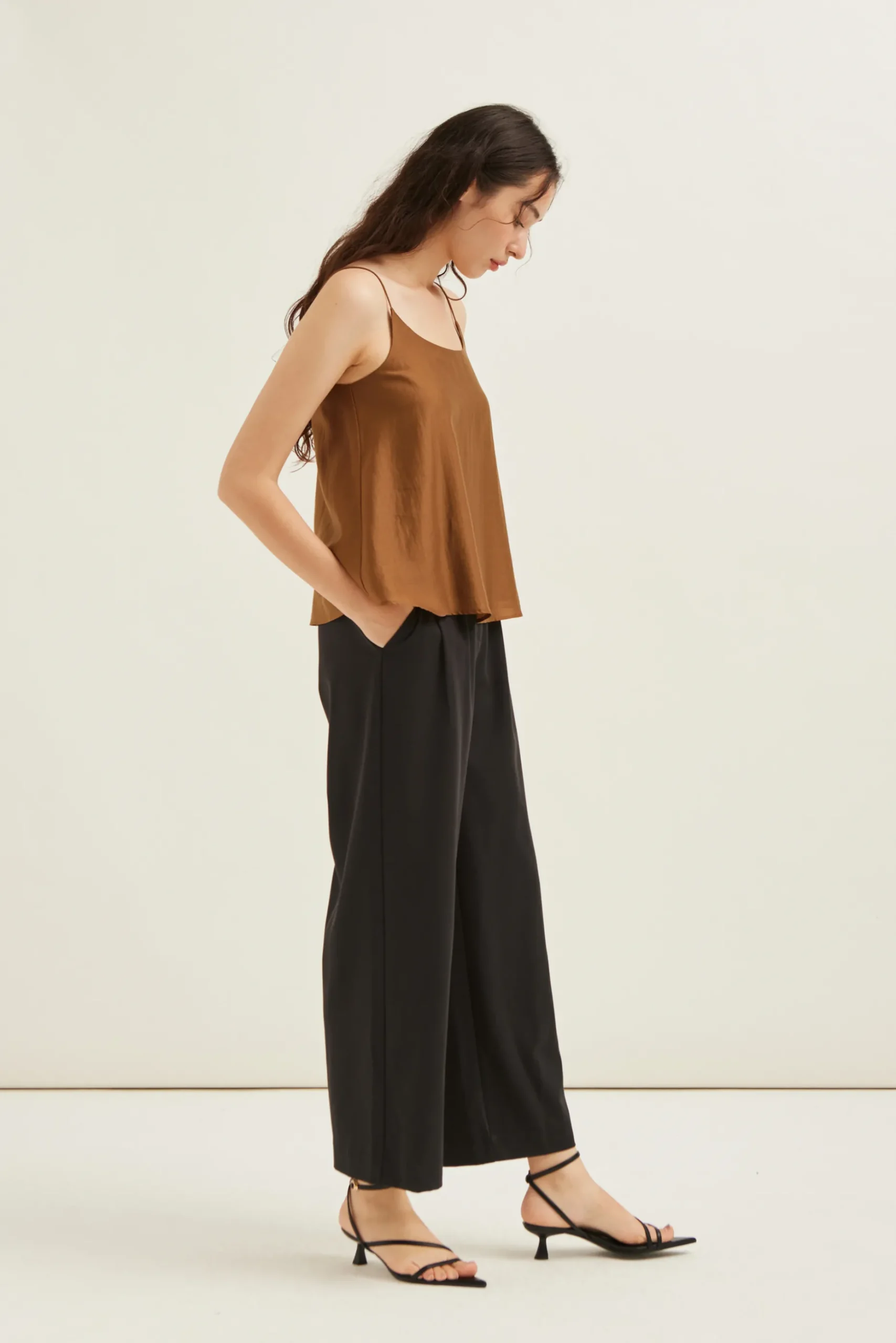 Viscose Cami Scoop Top