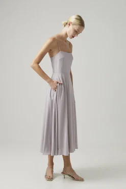 Viscose Cross-Back Dress
