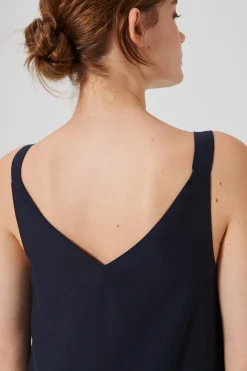 Viscose Drop Waist Tent Dress