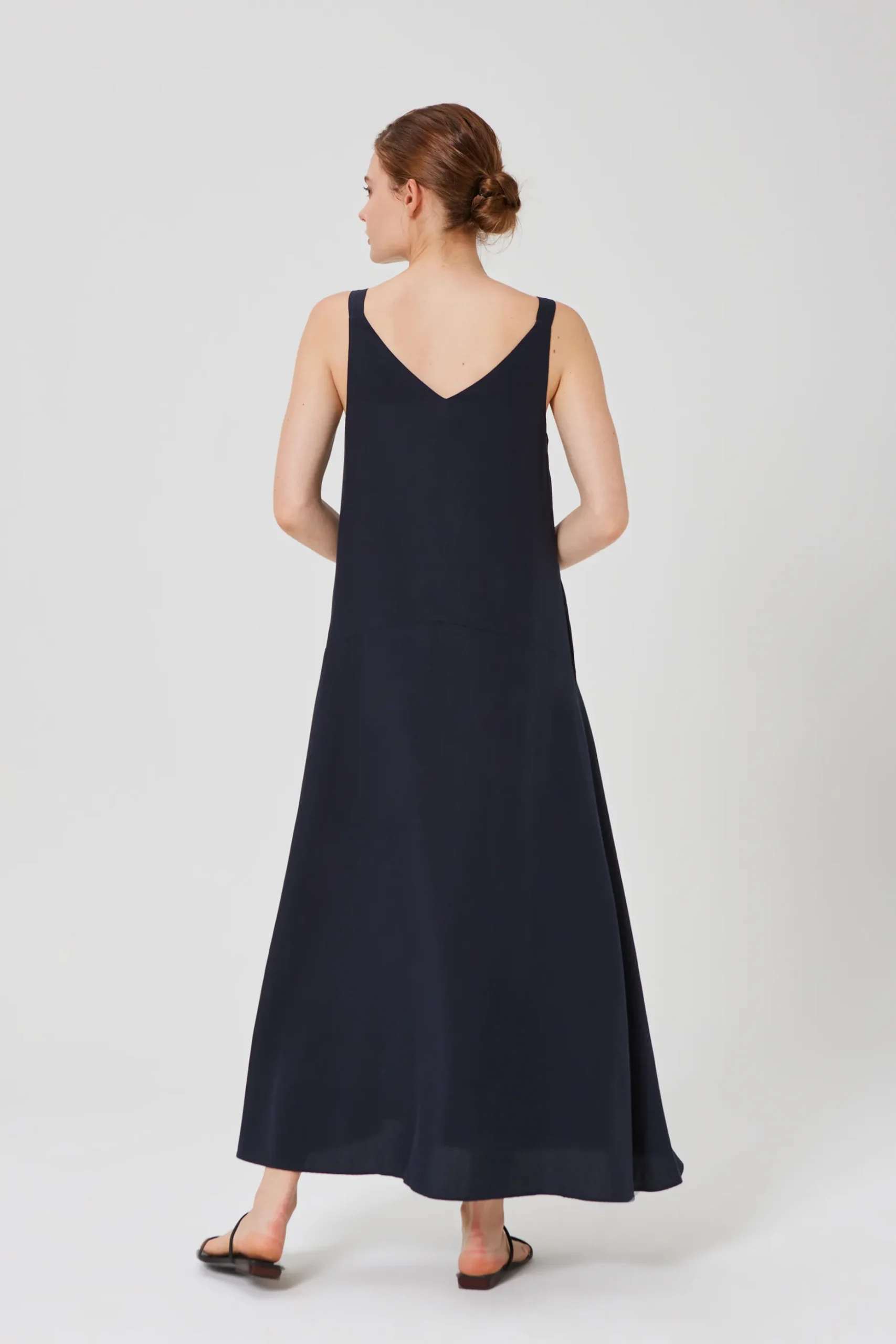 Viscose Drop Waist Tent Dress