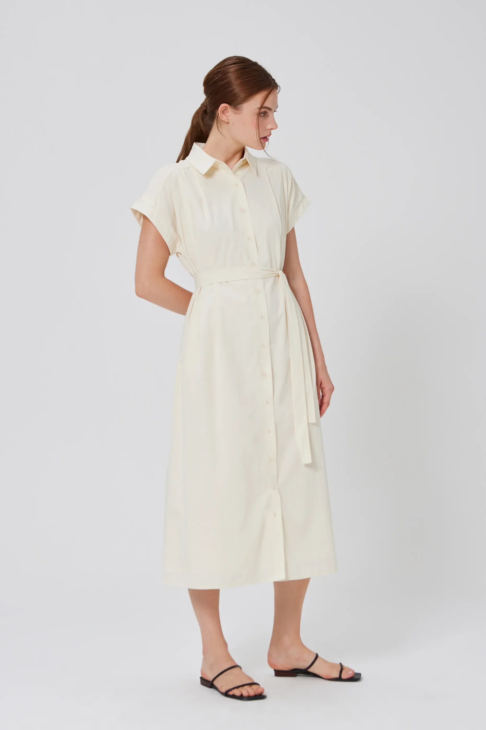 Viscose Midi Dress
