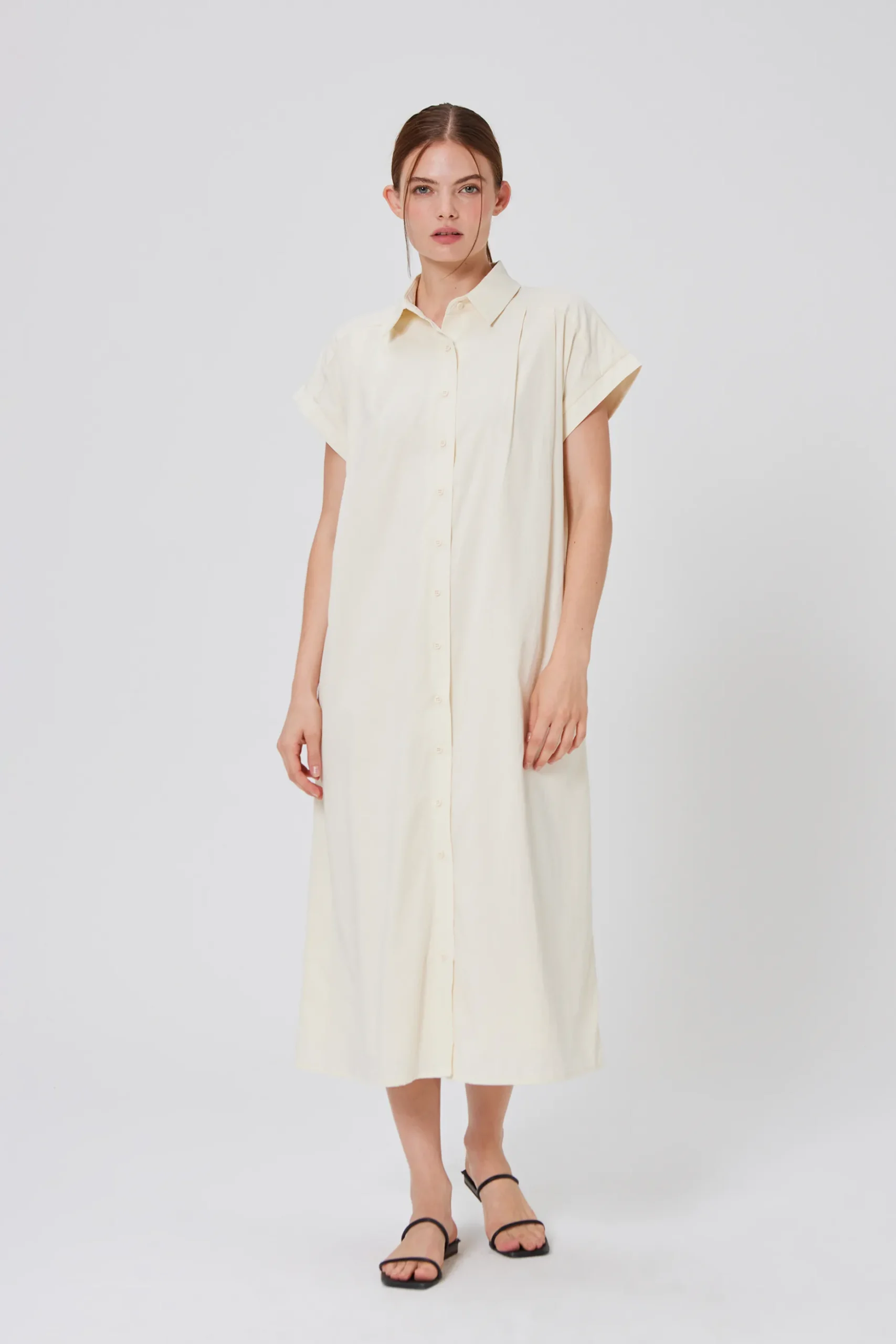 Viscose Midi Dress