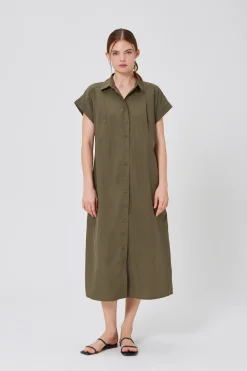 Viscose Midi Dress