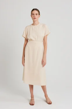 Viscose Midi Skirt