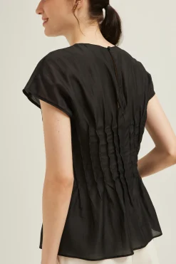 Viscose Pleated Top