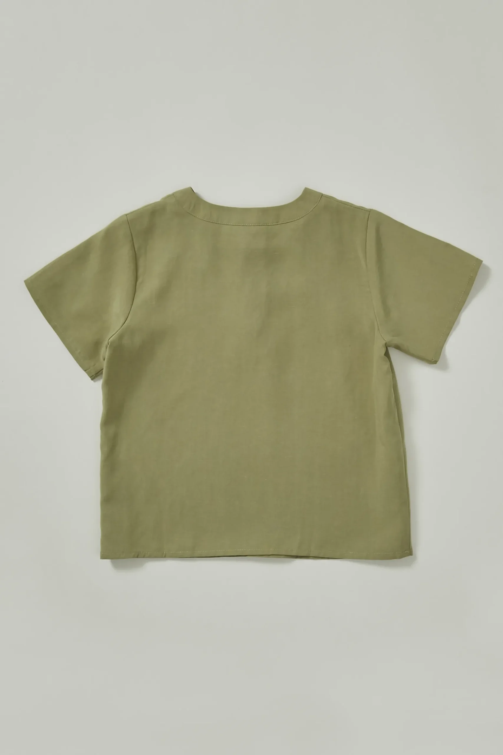 Viscose Round-Neck Top