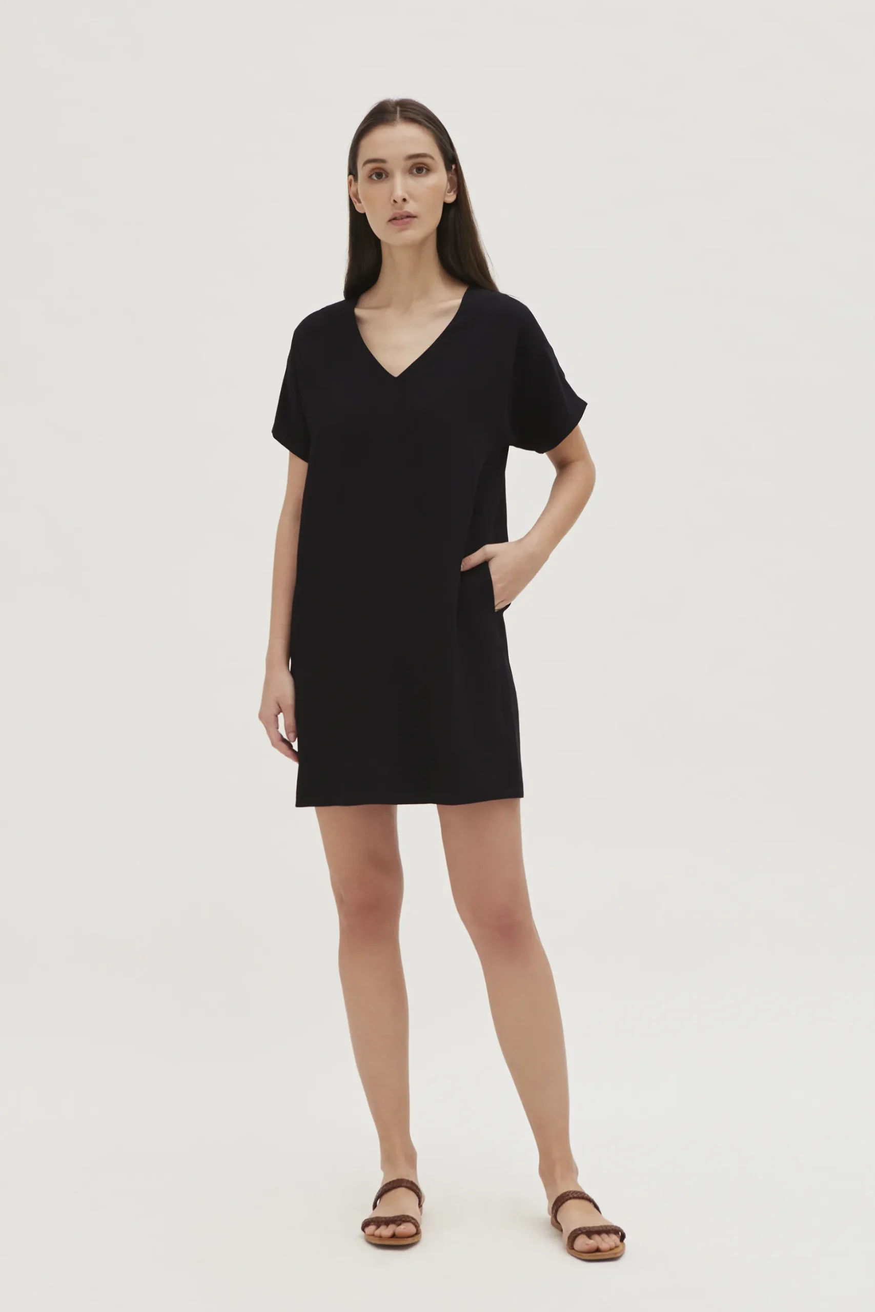 Viscose Shift Dress