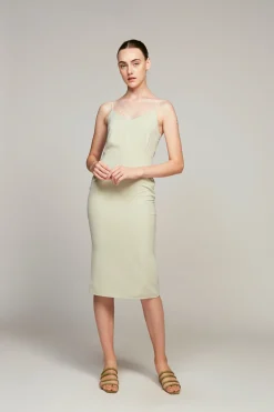 V-Neck Slip Dress