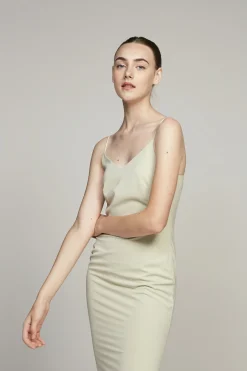 V-Neck Slip Dress