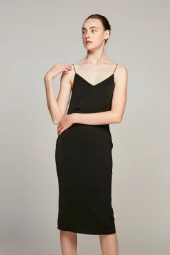 V-Neck Slip Dress